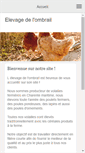 Mobile Screenshot of elevagedelombrail.com